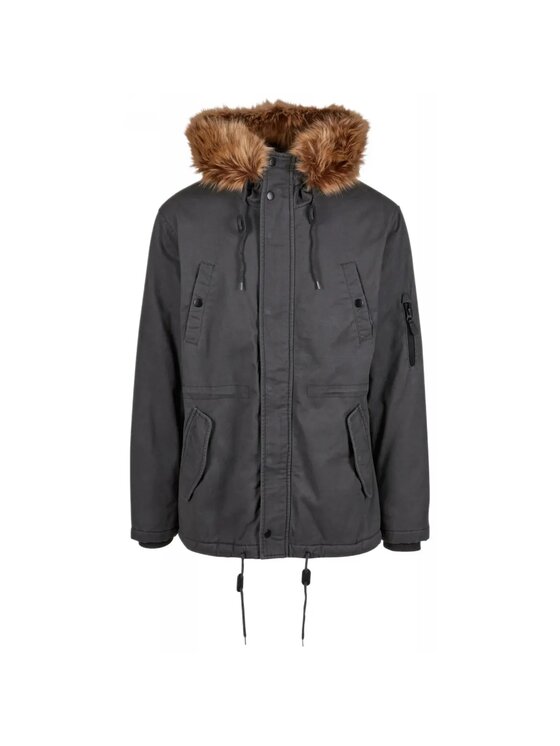 Brandit Brandit Kurtka zimowa 9746 Szary Parka Fit