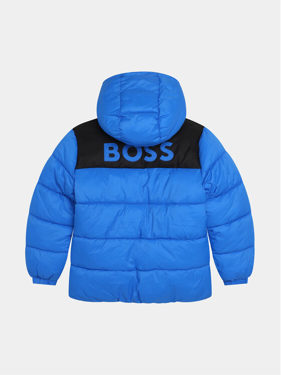 BOSS BOSS Зимно яке J26521 D Тъмносин Regular Fit