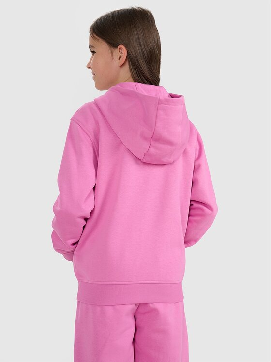 4F 4F Bluza 4FJRAW25TSWSF2466-54S Różowy Regular Fit