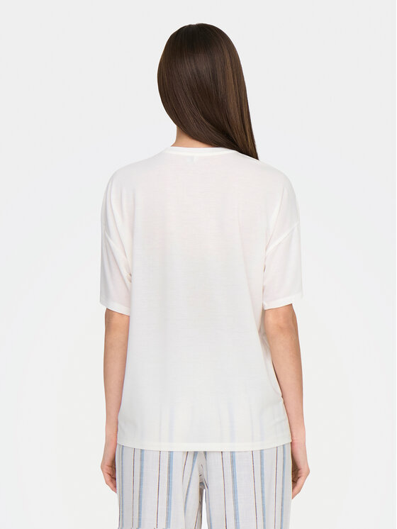 ONLY ONLY Póló Melina 15342876 Fehér Regular Fit
