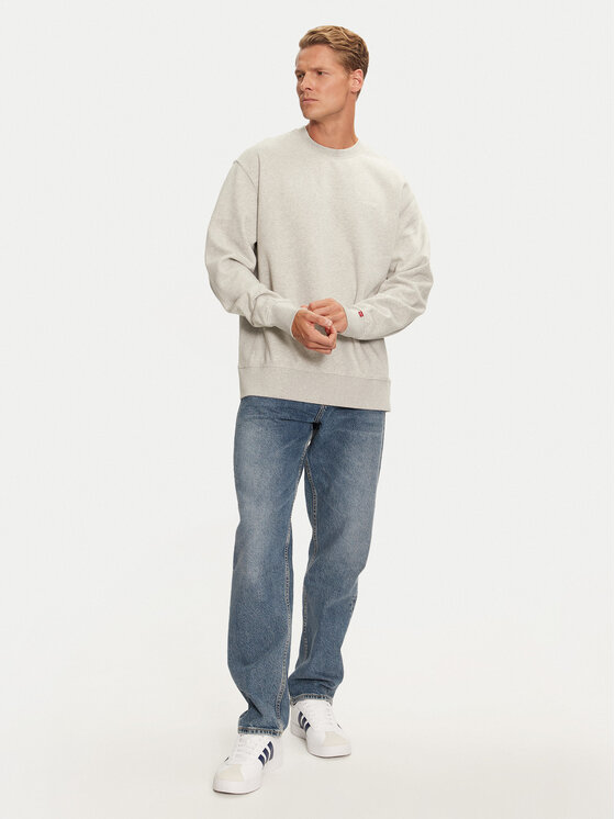 Levi's® Levi's® Bluza Authentic A9244-0001 Szary Relaxed Fit
