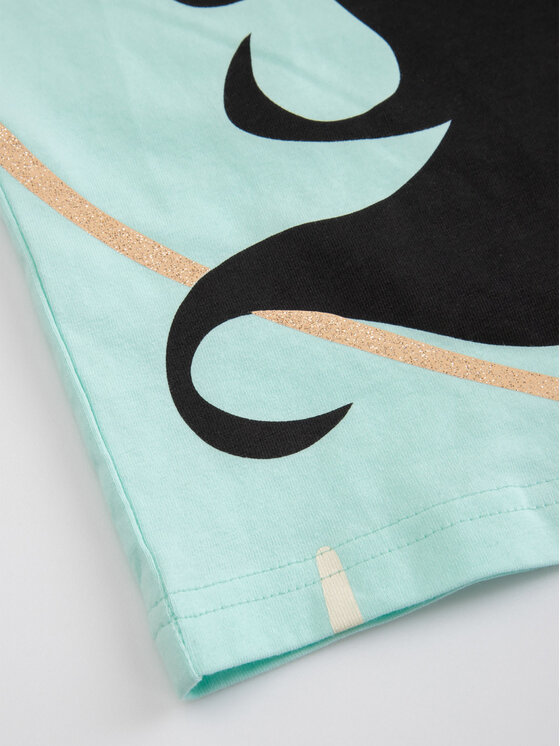 T-shirt WC3143208LIG Turchese Regular Fit