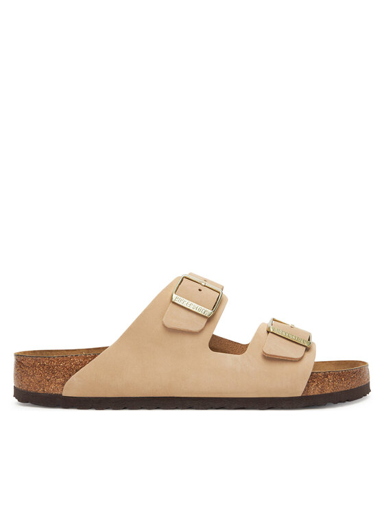 Birkenstock Birkenstock Klapki Arizona Sfb 1019013 Beżowy