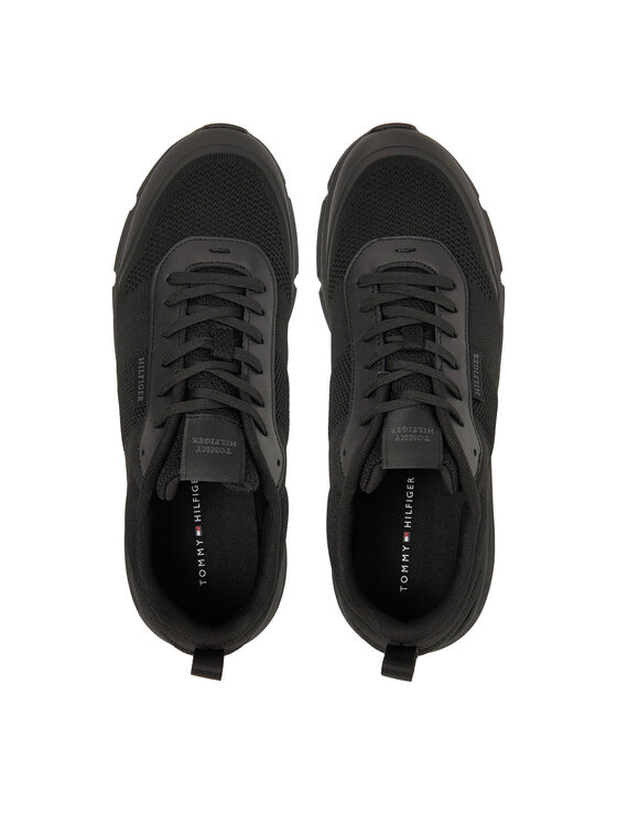 Tommy Hilfiger Tommy Hilfiger Tenisice Lightweight Modern Knit Runner FM0FM05326 Crna
