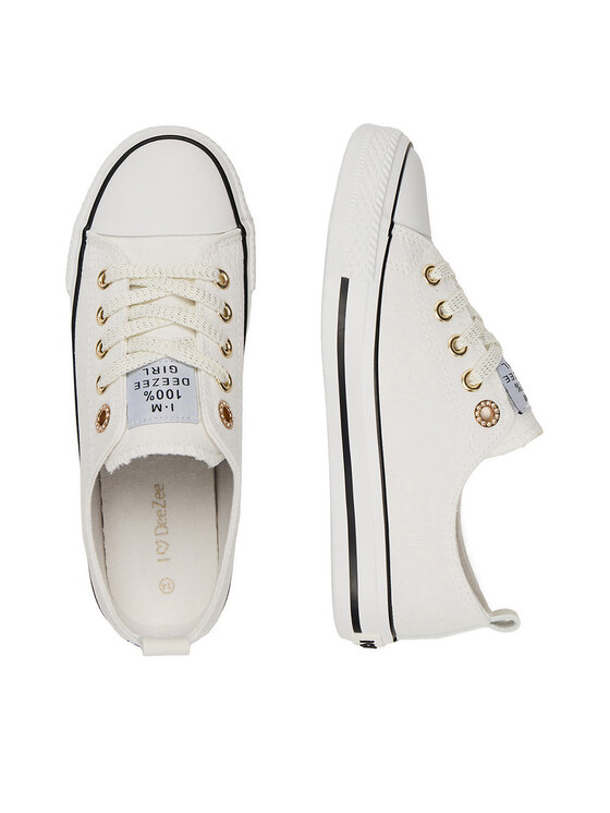 DeeZee DeeZee Scarpe da ginnastica CEO-CSS20377-71 Bianco