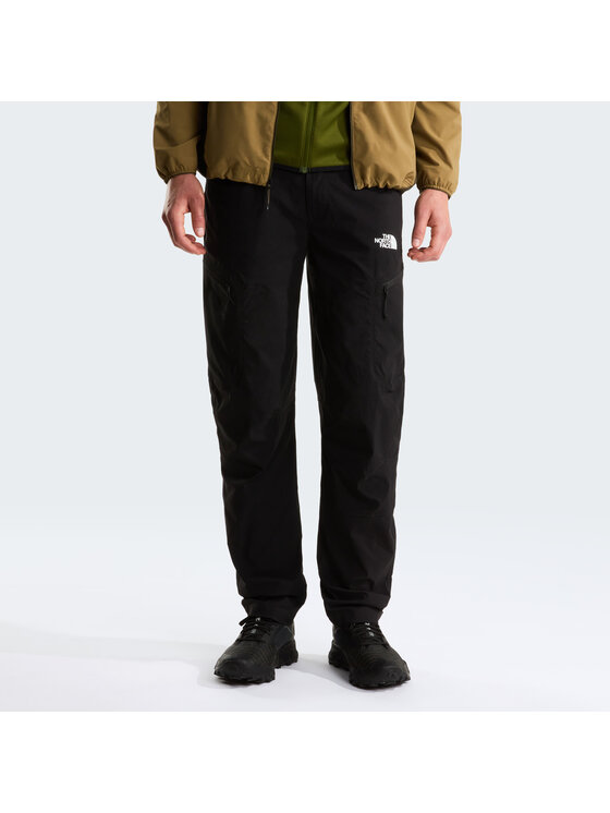 The North Face The North Face Spodnie materiałowe Exploration Reg Tapered Pant Czarny Regular Fit