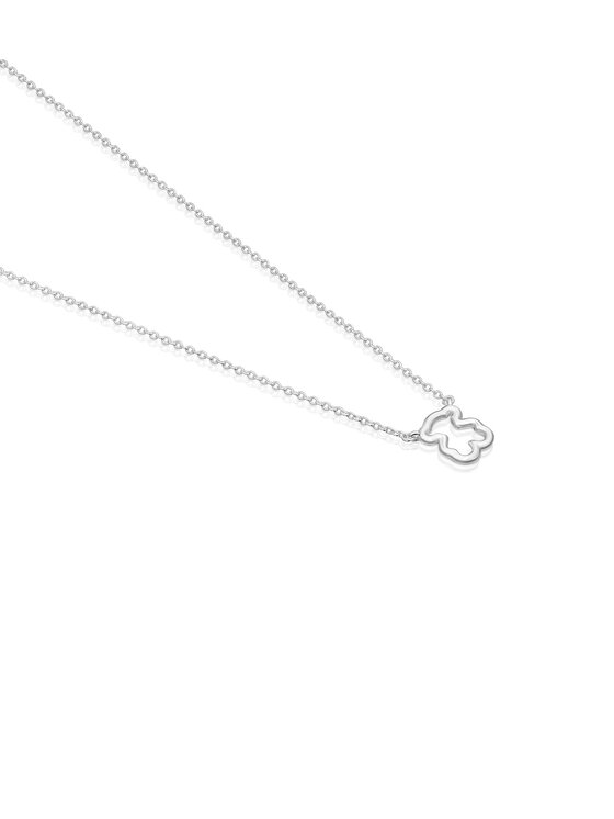 TOUS TOUS Κολιέ New Silueta 1004439100 Ασημί