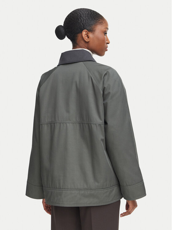 Marella Marella Преходно яке Rafia 2625026011 Тъмнозелен Regular Fit