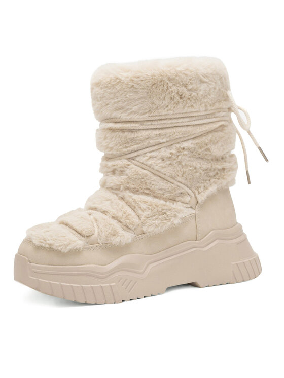 DeeZee DeeZee Μπότες Χιονιού NELA WS6009-01 Μπεζ