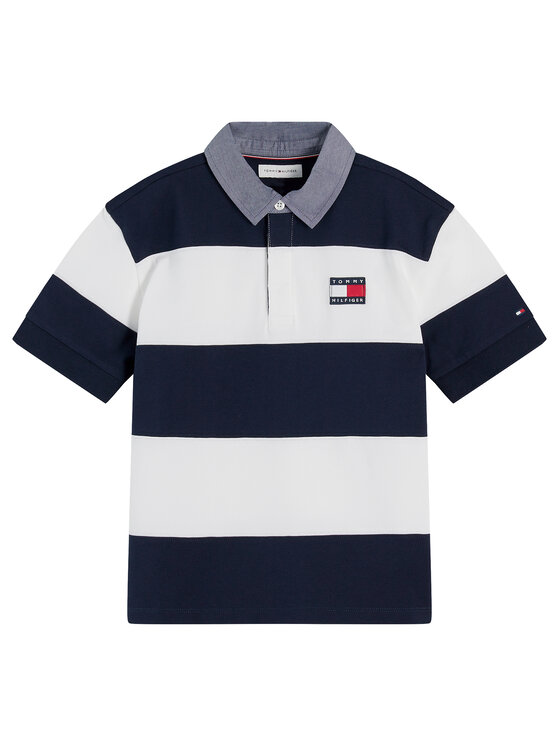 Tommy Hilfiger Tommy Hilfiger Pólóing KB0KB10473 Sötétkék Regular Fit