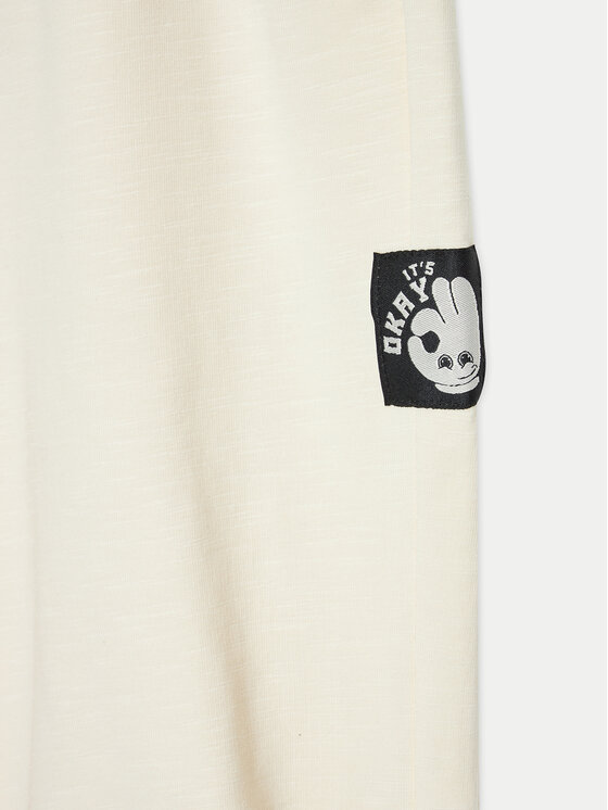 Coccodrillo Coccodrillo Jogginghose WC4120104CEJ Écru Regular Fit