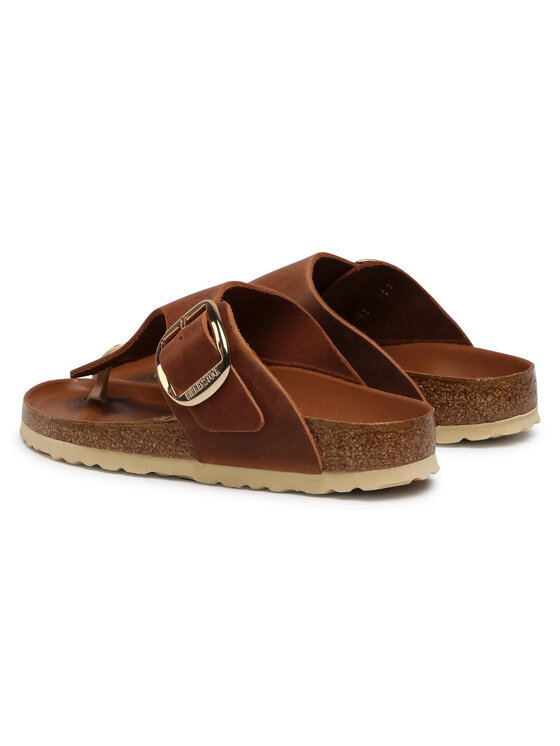 Birkenstock Birkenstock Žabky Gizeh Big Buckle 1018785 Hnědá