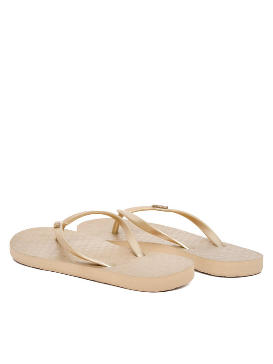 Roxy Roxy Žabky ARJL100663 Zlatá