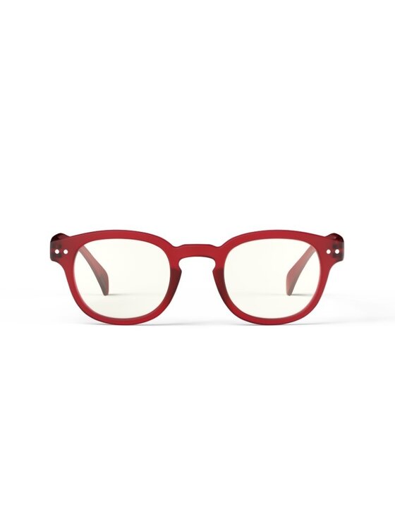 Okulary z filtrem blue light IZIPIZI, Czerwone, Screen Adult