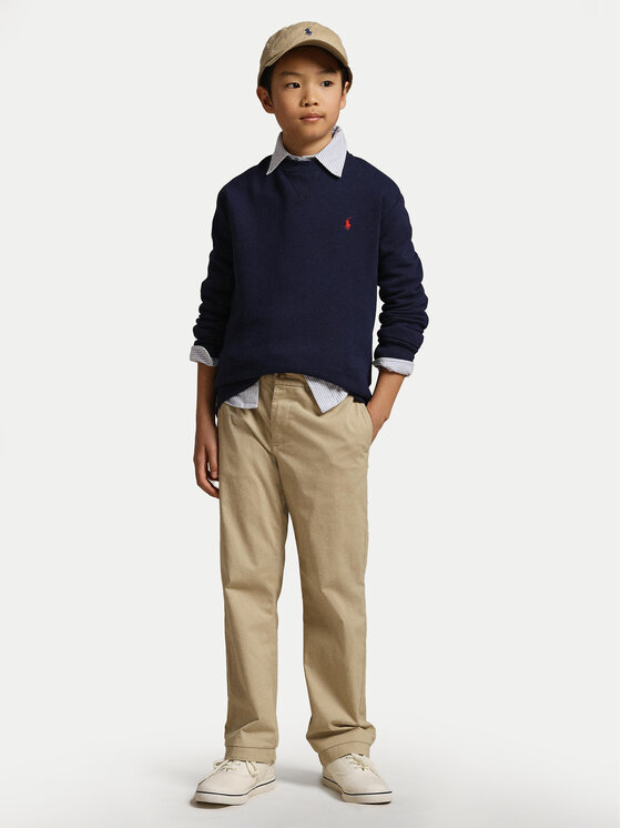 Polo Ralph Lauren Polo Ralph Lauren Sweatshirt Logo Embroidery 323772102 Dunkelblau Regular Fit
