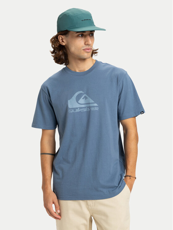 Quiksilver Quiksilver T-shirt Ev Comp Logo EQYZT08182 Blu Regular Fit