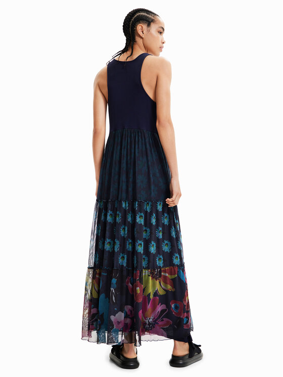 Desigual Desigual Hétköznapi ruha Dudas 23SWVK90 Sötétkék Regular Fit