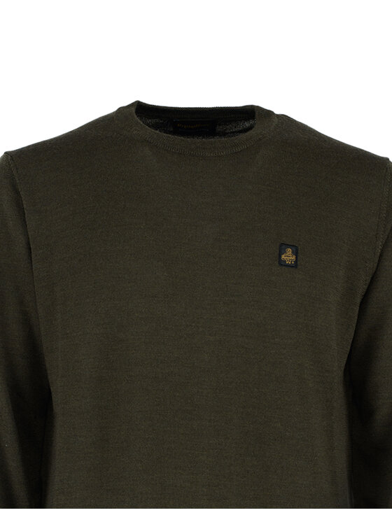 RefrigiWear RefrigiWear Maglione M26908-E04010 Verde Regular Fit
