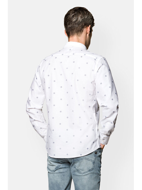 Lancerto Lancerto Koszula Raul KO073122000025 Biały Slim Fit