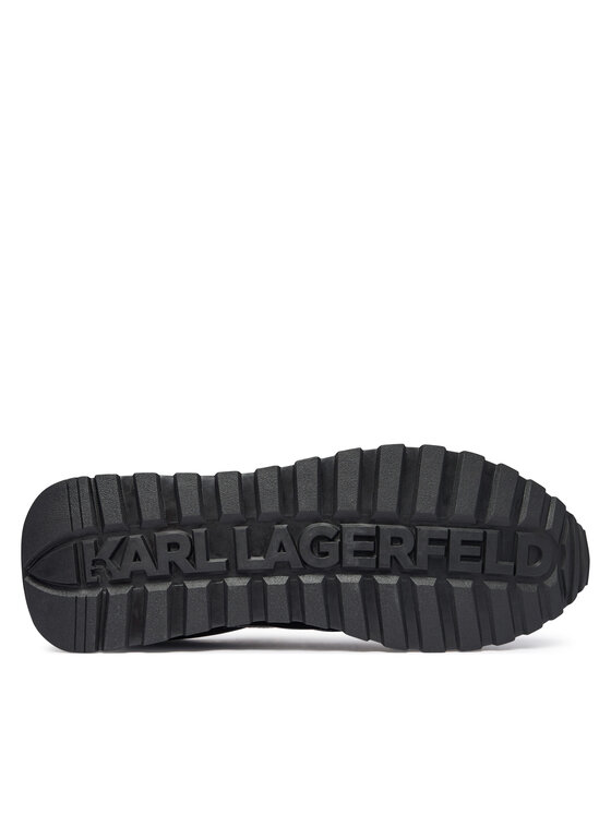 KARL LAGERFELD KARL LAGERFELD Laisvalaikio batai Kairo KL51117 Juoda