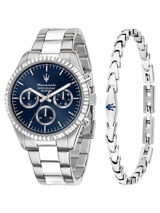 Maserati Maserati Hodinky R8853100047 Stříbrná