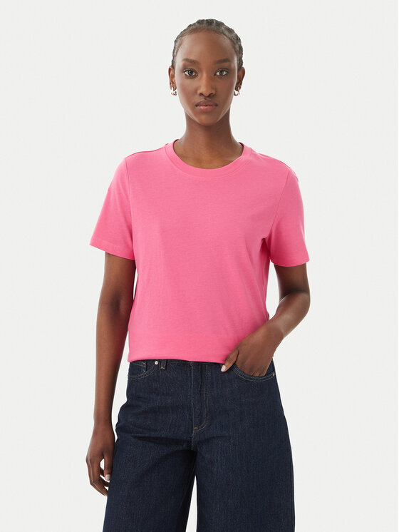 Vero Moda Tričko Paulina 10316991 Ružová Regular Fit