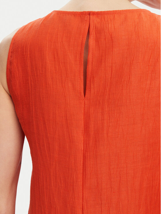 KAOS KAOS Sommerkleid RP1MR066 Orange Regular Fit