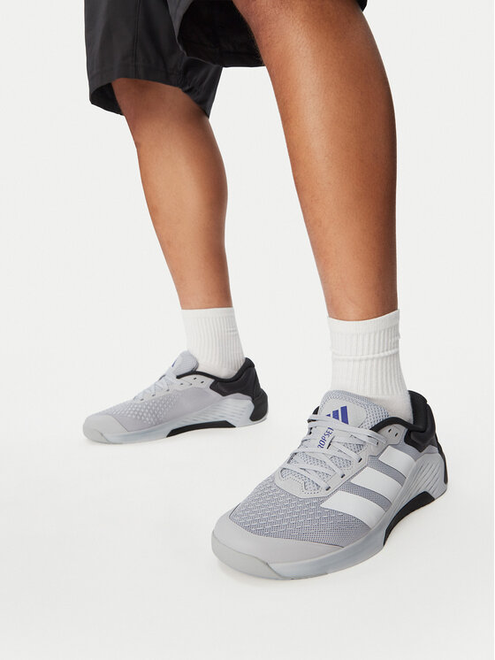 adidas Обувки за фитнес зала Dropset 4 Training Shoes KJ6611 Сив