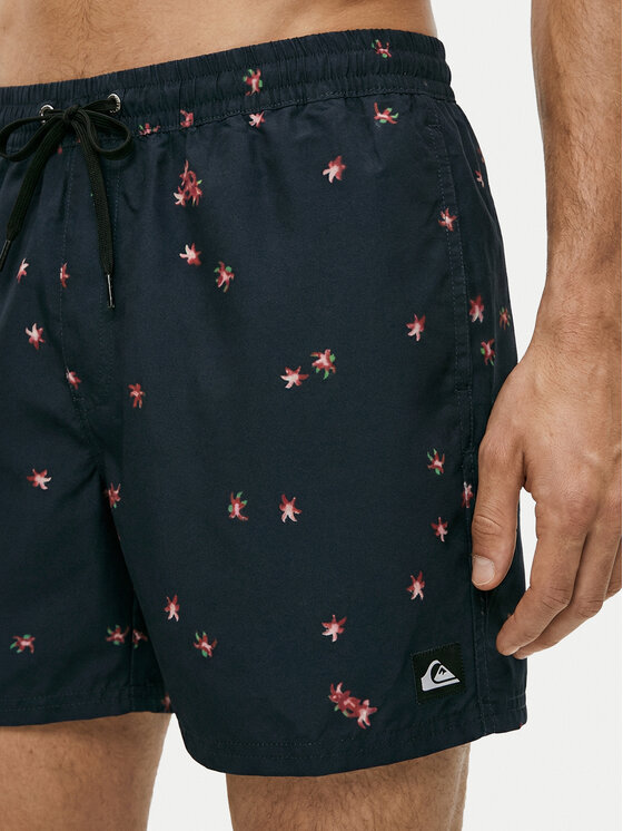 Quiksilver Quiksilver Σορτς κολύμβησης Everyday Printed Volley 15 EQYJV04219 Μαύρο Regular Fit