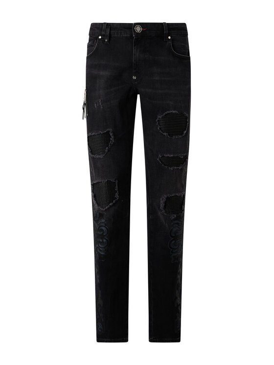 PHILIPP PLEIN PHILIPP PLEIN Jeansy 31227 Czarny Skinny Fit