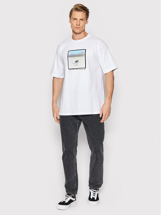 Volcom Volcom Футболка Freerider A4312213 Білий Loose Fit