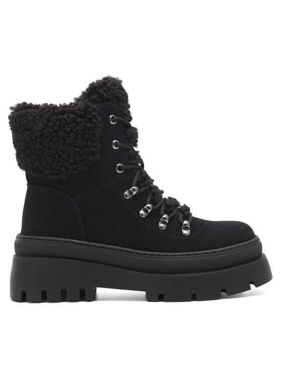 DeeZee DeeZee Kotníková obuv QUEENIE WS6151-03 Černá