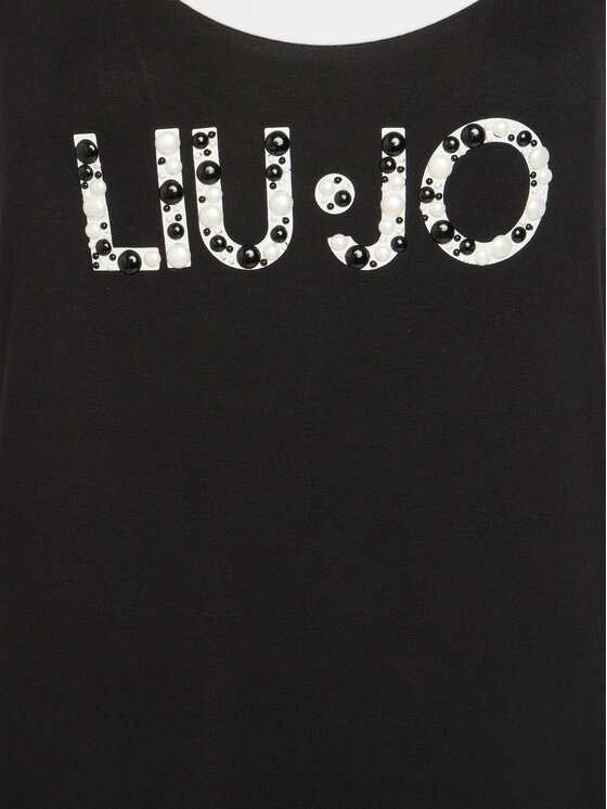 Liu Jo Beachwear Liu Jo Beachwear Každodenní šaty VA5134 JS360 Černá Regular Fit