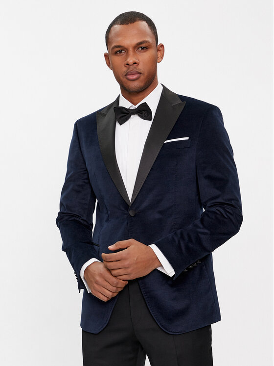 JOOP! Sako 17 JB-35Horace 30040435 Tmavomodrá Slim Fit