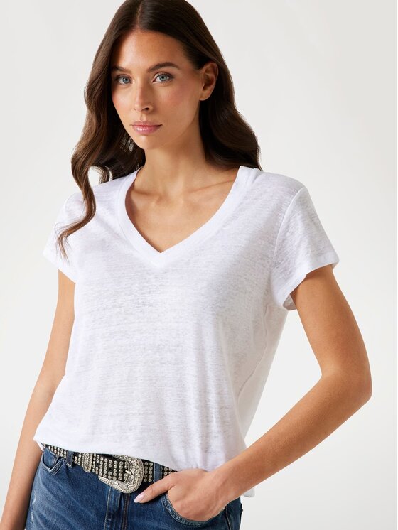 Guess Guess Top 175507 Biały Classic Fit