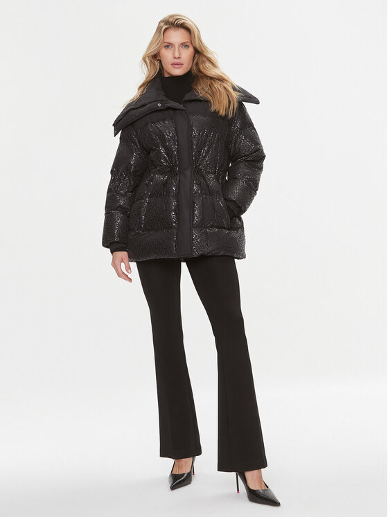 PINKO PINKO Kurtka zimowa Convalia 101641 A127 Czarny Regular Fit