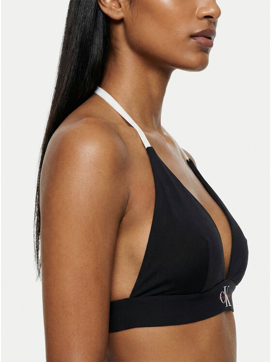 Calvin Klein Swimwear Calvin Klein Swimwear Bikini ülemine osa LV00Q61225 Must