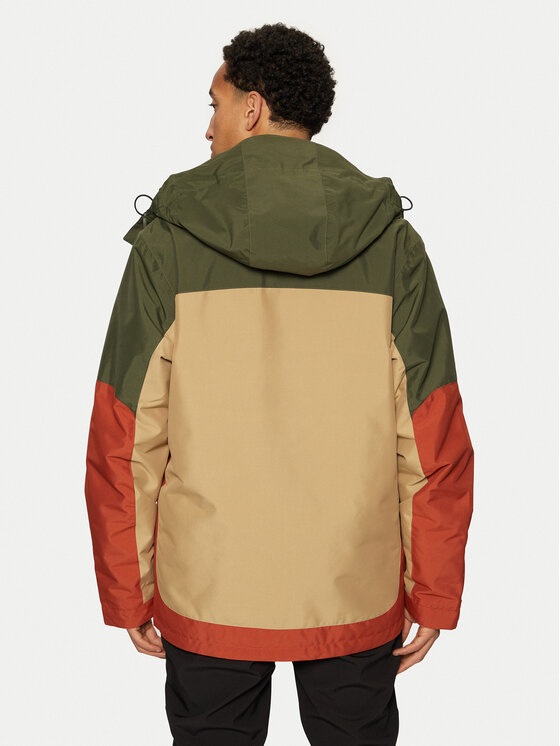 DC DC Snieglenčių striukė Defiant ADYTJ03084 Žalia Standard Fit