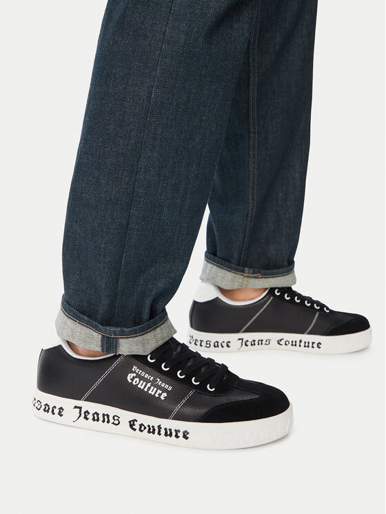 Versace Jeans Couture Sneakers 80YA3SK6 ZPB82 Negru