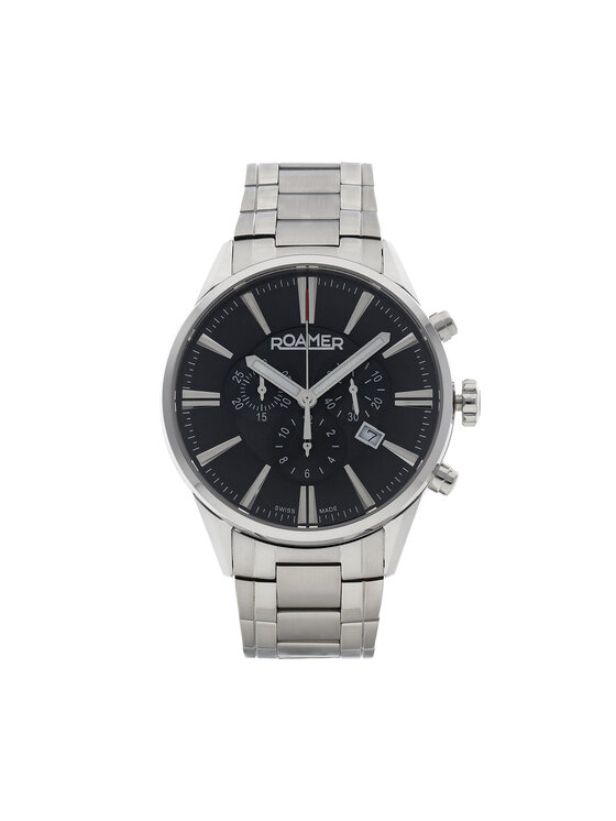 Roamer Pulkstenis Superior Chrono 508837 41 55 50 Sudraba