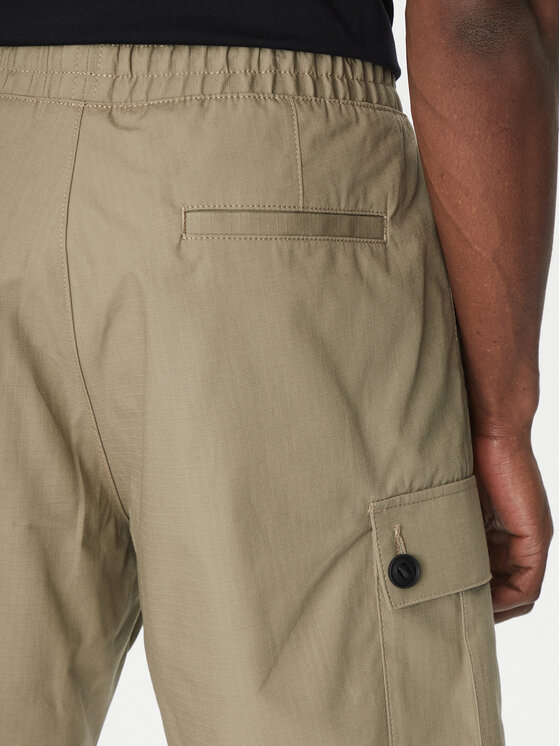 HUGO HUGO Bavlnené šortky Garlio 50510594 Hnedá Regular Fit