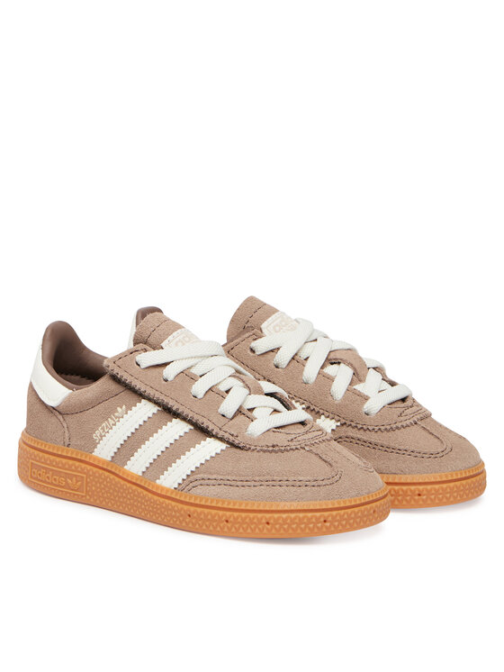 adidas adidas Sneakersy Handball Spezial Comfort Closure Elastic Lace KI3944 Hnedá