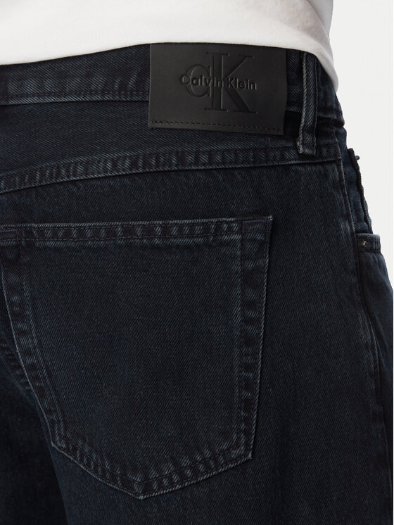 Calvin Klein Jeans Calvin Klein Jeans Farmer LV040EM716 Fekete Straight Fit