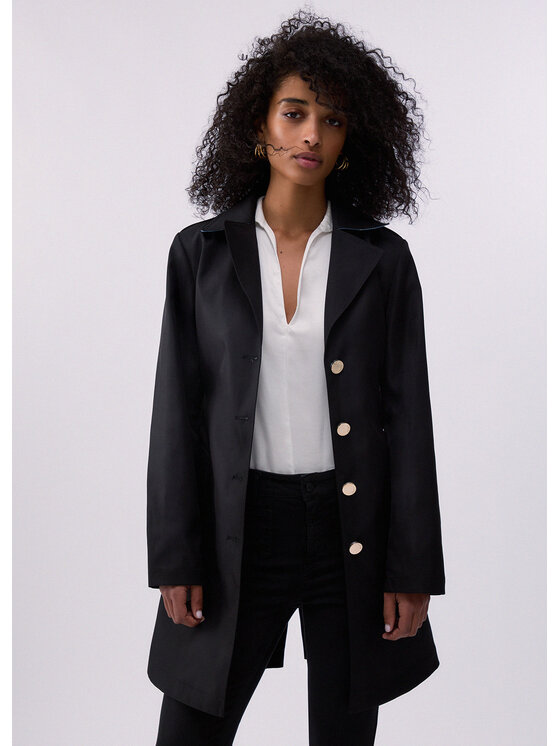 Liu Jo Liu Jo Trench WA6532T3929U9060 Nero Regular Fit