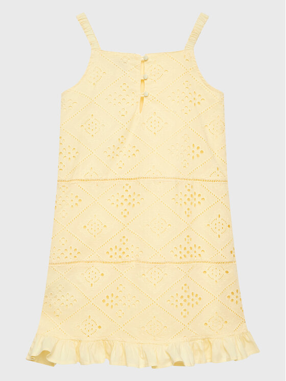 Guess Guess Rochie de vară J3GK23 WFGJ0 Galben Regular Fit