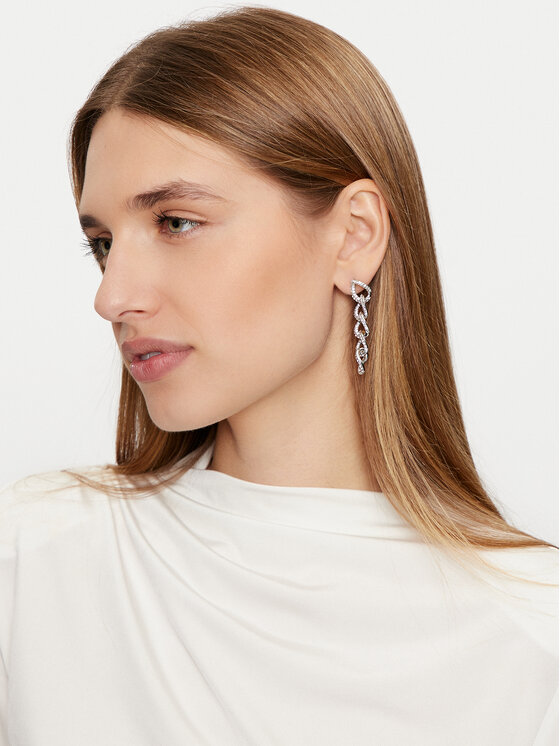LAUREN RALPH LAUREN LAUREN RALPH LAUREN Uhani 14G00850 Srebrna