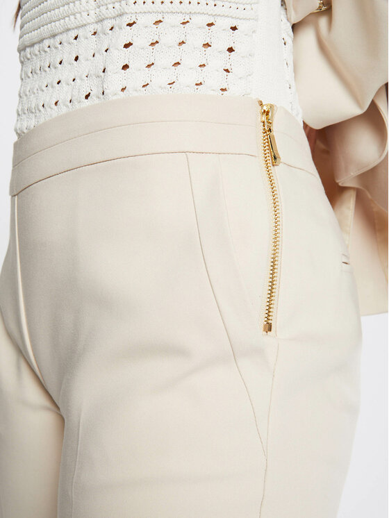 Morgan Morgan Stoffhose 211-PROSY.F Beige Slim Fit
