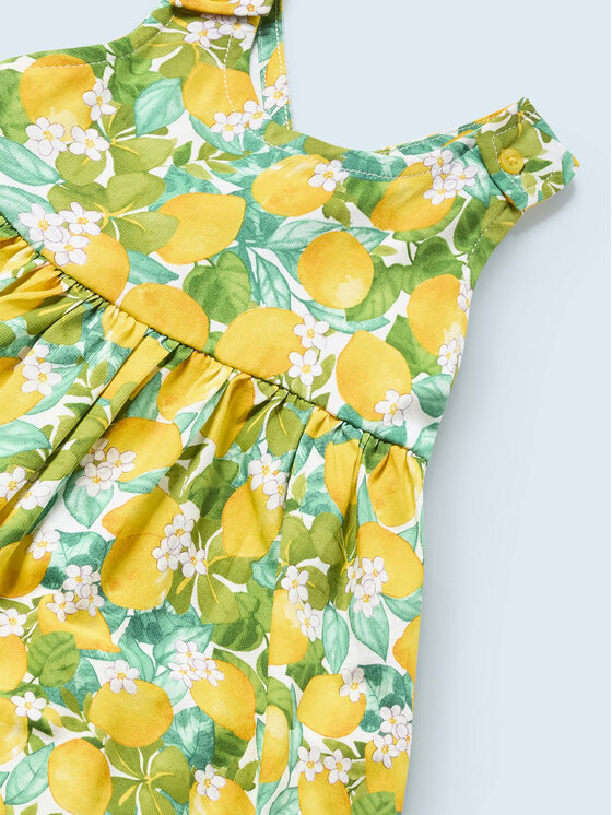 Mayoral Mayoral Sommerkleid 1975 Gelb Regular Fit