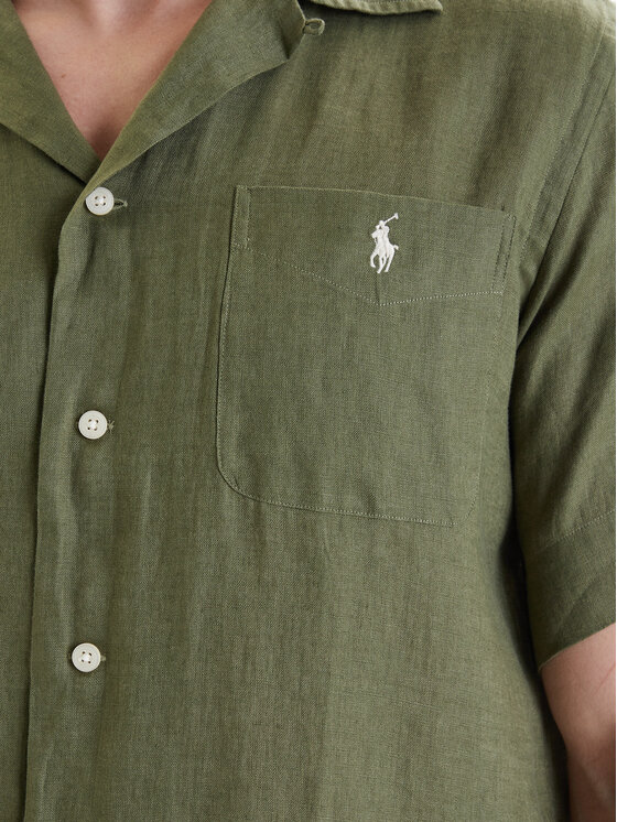 Polo Ralph Lauren Polo Ralph Lauren Πουκάμισο 710966421501 Πράσινο Regular Fit