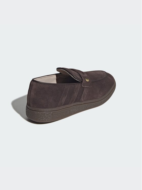 adidas adidas Loafersy 163297 Brązowy ciemny